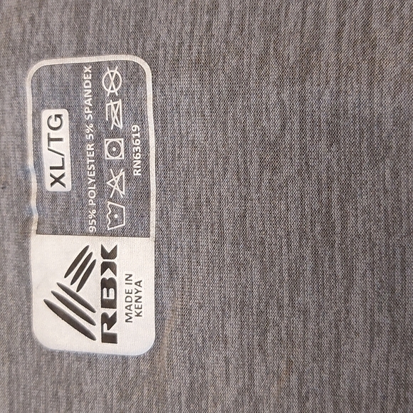 RBX X Dry Gray Activewear Shirt XL Super Soft - Picture 8 of 10